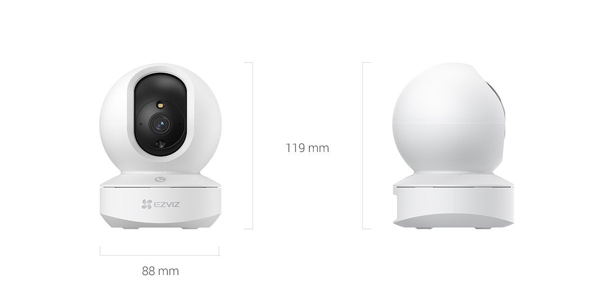 EZVIZ TY1 Pro Smart Home Camera – 2K, 360° Pan, Motion Detection