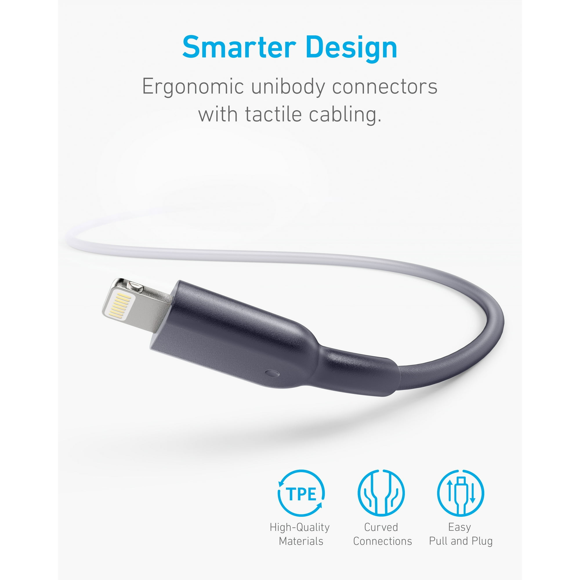 Anker iPhone 1m leather charging cable