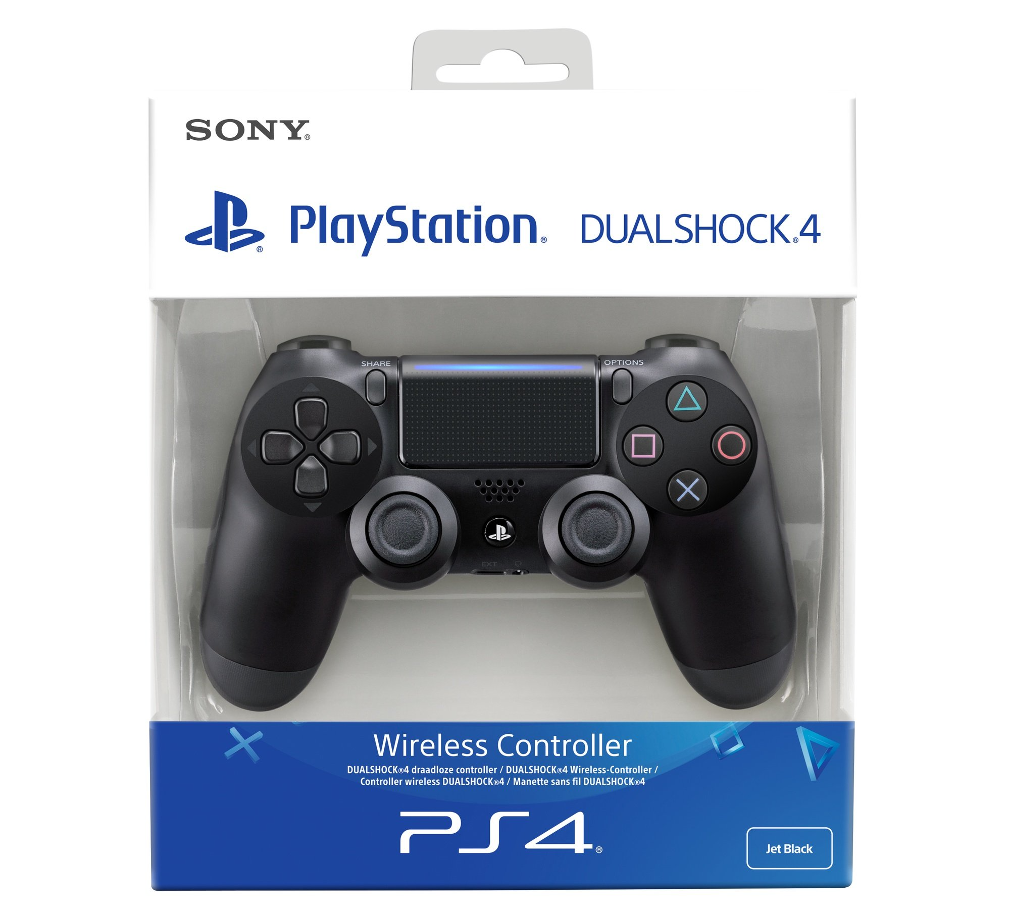 Sony PlayStation 4  Wireless Controller, Black (New)