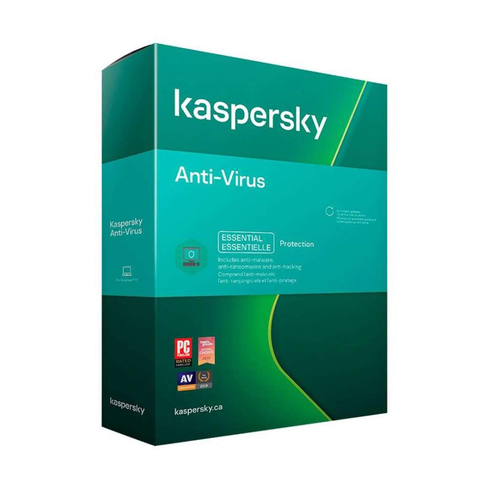 Kaspersky Antivirus 2 User 1 Year Subscription