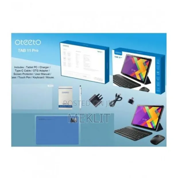 Oteeto TAB 11 Pro 5G, 10.1 Inch IPS LCD/8GB RAM + 512 GB