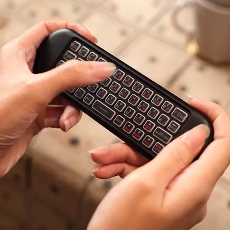 Porodo Air Mouse Remote Mini Keyboard